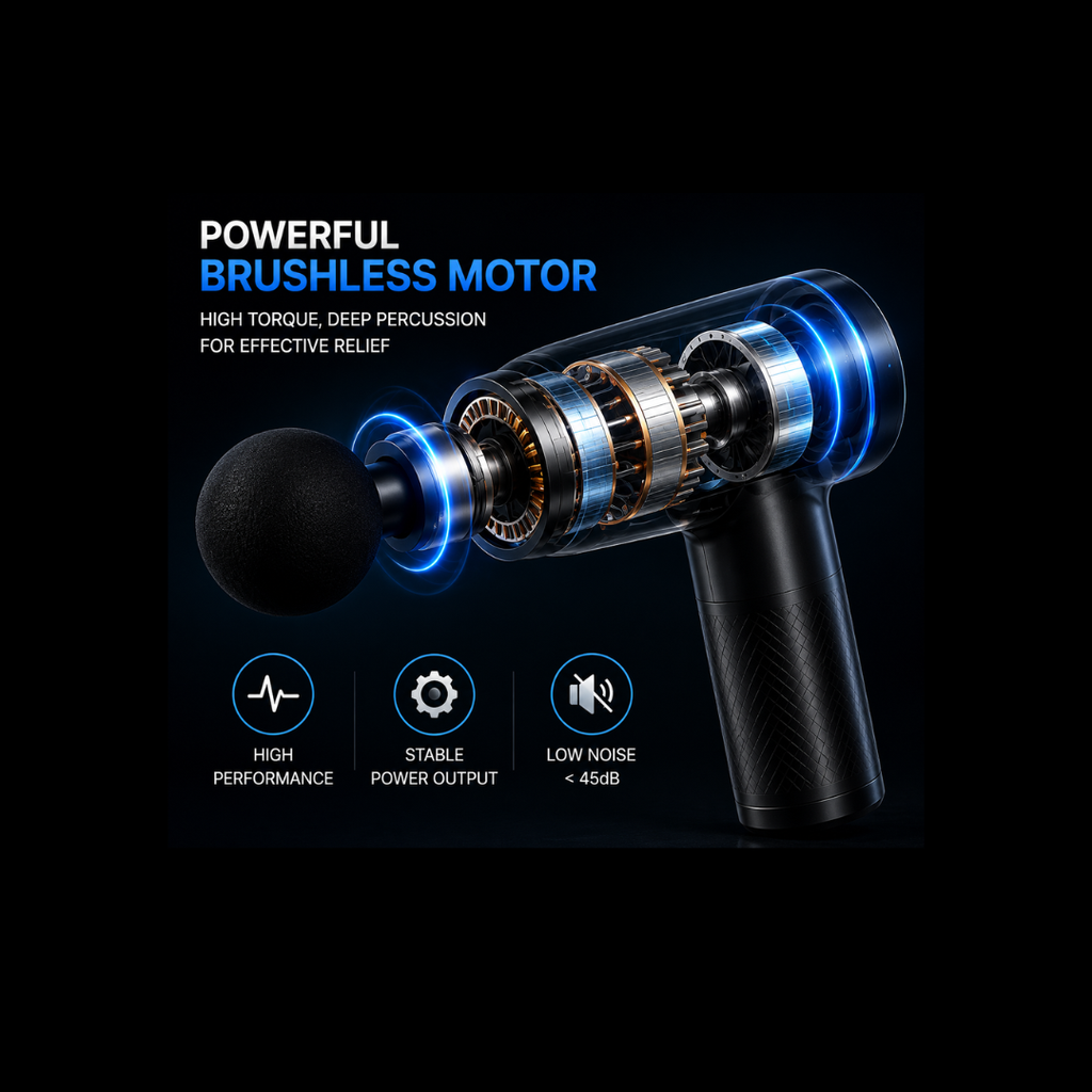 Zetnova Mini Massage Gun | Deep Tissue Muscle Massager